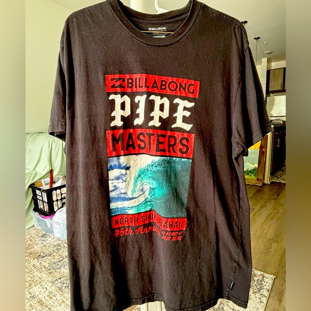 Billabong pipe masters, memory of Andy irons.